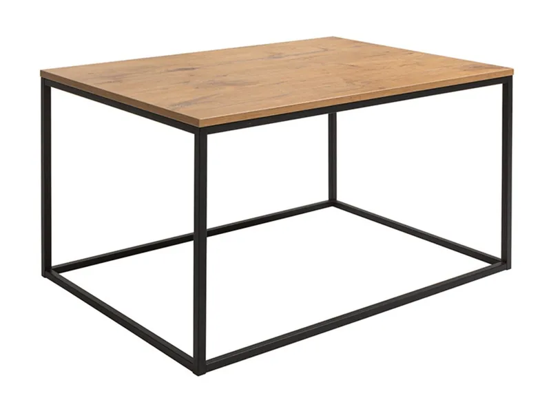 Illaso Soffbord 100 cm - Ekfärg/Svart - Möbler - Bord & matgrupper - Soffbord