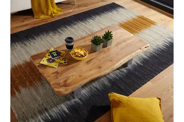 Kaiya Soffbord 115 cm - Akacia/krom - Möbler - Bord & matgrupper - Soffbord