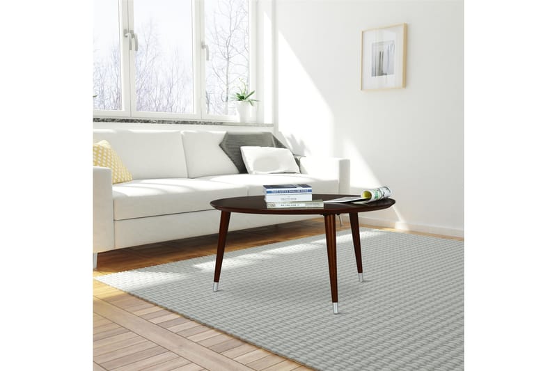 Kennington Soffbord 90 cm Runt Brun - Novogratz - Möbler - Bord & matgrupper - Soffbord