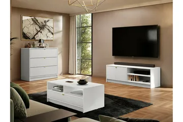 Kintore Soffbord 50 cm - Vit - Möbler - Bord & matgrupper - Soffbord