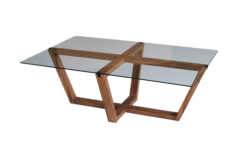 Liepene Soffbord 105x35x105 cm - Brun - Möbler - Bord & matgrupper - Soffbord