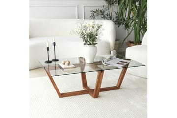 Liepene Soffbord 105x35x105 cm - Brun - Möbler - Bord & matgrupper - Soffbord