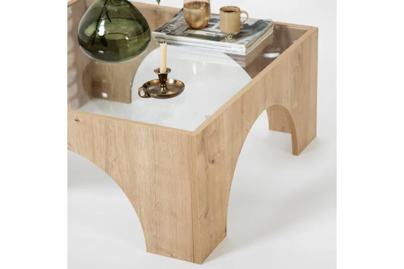 Lowan Soffbord 80 cm - Ek - Möbler - Bord & matgrupper - Soffbord