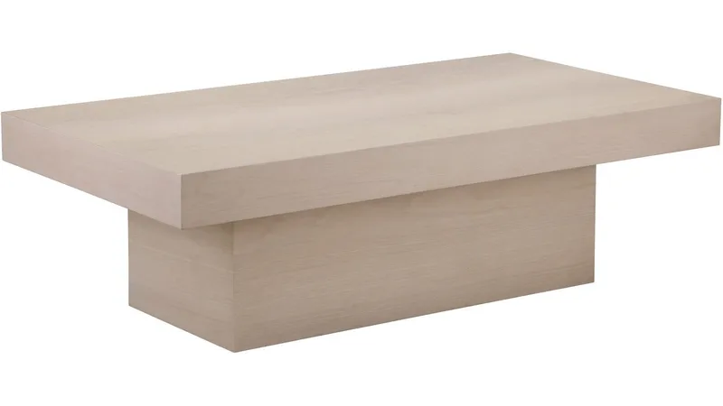 Soffbord Lunvik 130x70 cm, Vitpigmenterat