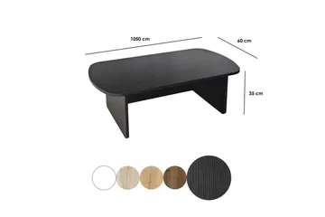 Soffbord Malo Svart - Svart - Möbler - Bord & matgrupper - Soffbord