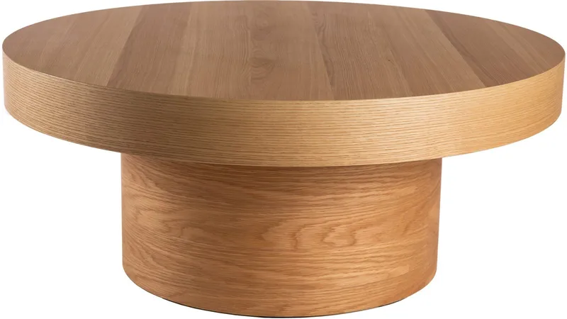 Soffbord Malvik 41 cm / Ø98 cm, Natur ek