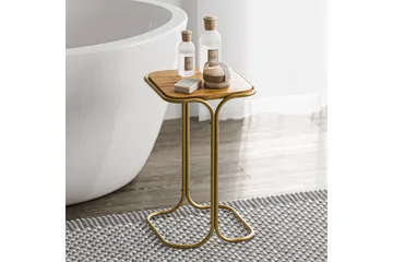 Mamta Soffbord 30 cm - Guld/Natural - Möbler - Bord & matgrupper - Soffbord