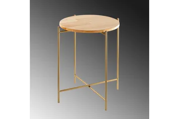 Mamta Soffbord 46 cm - Guld/Natural - Möbler - Bord & matgrupper - Soffbord