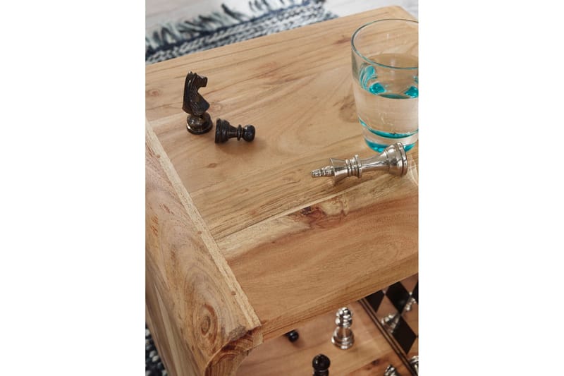 Mancheno Satsbord 36 cm 2 Bord - Akacia - Möbler - Bord & matgrupper - Soffbord