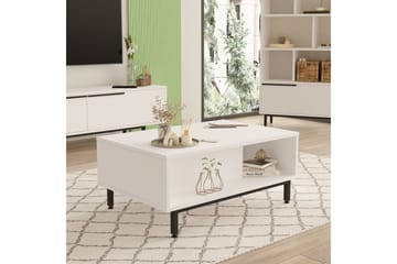 Manku Soffbord 90 cm - Vit - Möbler - Bord & matgrupper - Soffbord