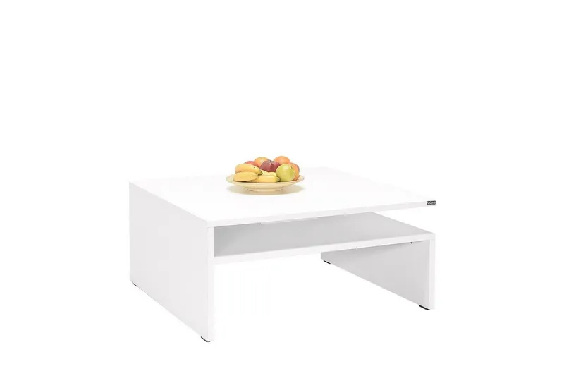Soffbord Masao Almasi / Vit - Almasi / Vit - Möbler - Bord & matgrupper - Soffbord