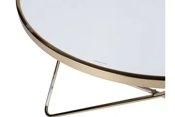 Meerah Soffbord 80 cm Runt - Vit - Möbler - Bord & matgrupper - Soffbord
