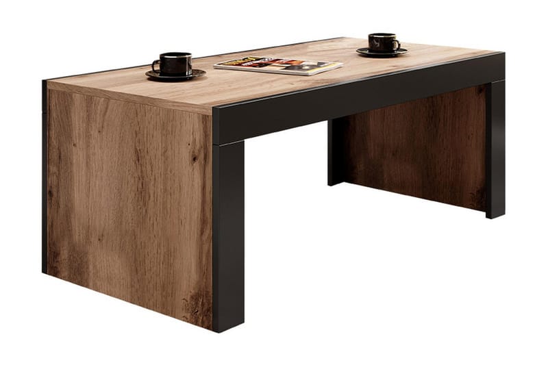 Milias Soffbord 120 cm - Natur/Svart - Möbler - Bord & matgrupper - Soffbord