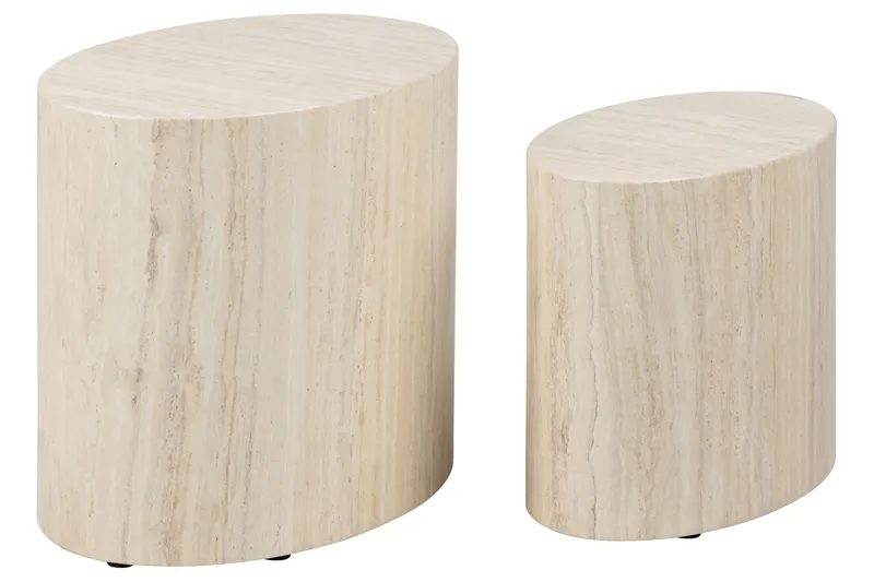 Mirol Soffbord 33x48 cm - Beige - Möbler - Bord & matgrupper - Soffbord