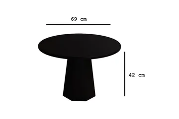 Soffbord Miu Svart - Svart - Möbler - Bord & matgrupper - Soffbord