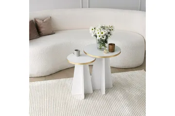 Munne Soffbord 40 cm - Vit - Möbler - Bord & matgrupper - Soffbord