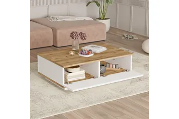 Najar Soffbord 90 cm - Brun/Vit - Möbler - Bord & matgrupper - Soffbord