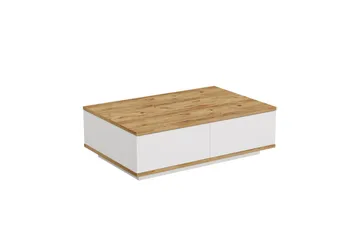 Najar Soffbord 90 cm - Brun/Vit - Möbler - Bord & matgrupper - Soffbord