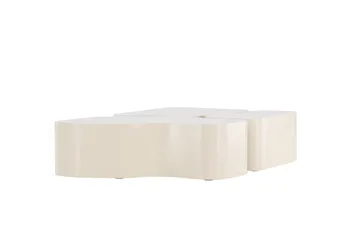 Nordland 92x74 cm Rektangulärt Soffbord i Trä - Beige - Möbler - Bord & matgrupper - Soffbord