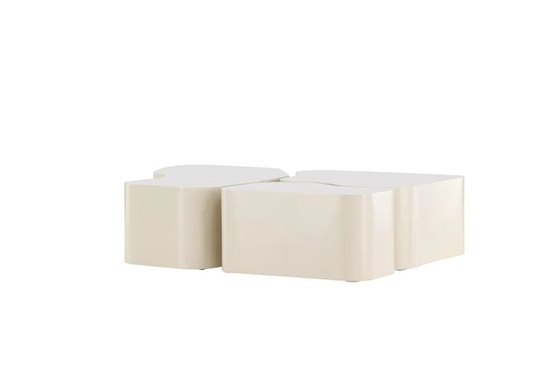 Nordland 92x74 cm Rektangulärt Soffbord i Trä - Beige - Möbler - Bord & matgrupper - Soffbord