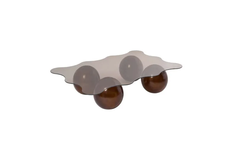 Soffbord Nordure Elinville Soffbord 120 cm Mörkbrun - Möbler - Bord & matgrupper - Soffbord