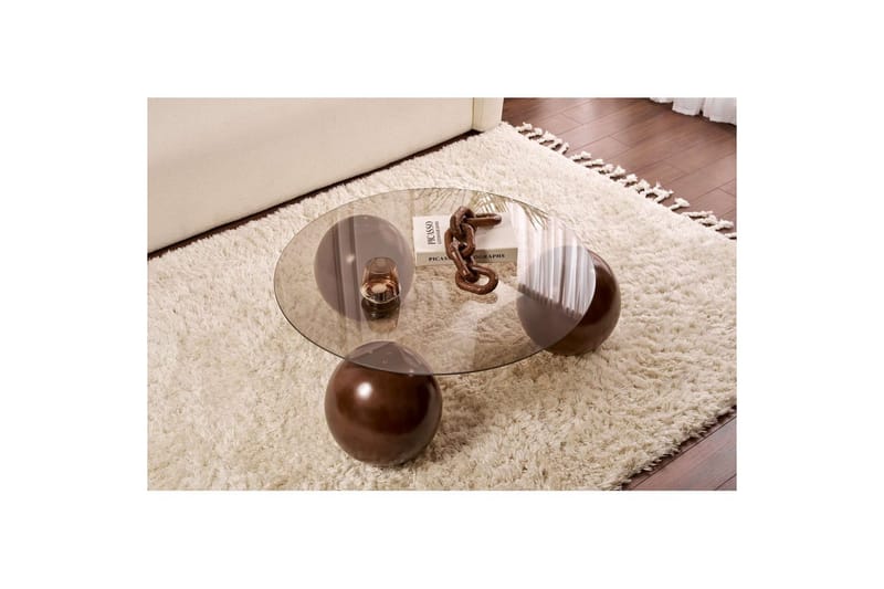 Soffbord Nordure Sibas Soffbord 85 cm Brown - Möbler - Bord & matgrupper - Soffbord