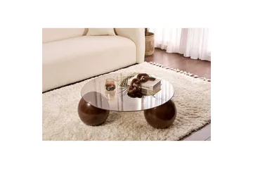 Soffbord Nordure Sibas Soffbord 85 cm Brown - Möbler - Bord & matgrupper - Soffbord