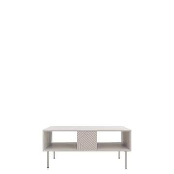 Norrs 100 cm Rektangulärt Soffbord med Förvaring i Trä - Beige - Möbler - Bord & matgrupper - Soffbord