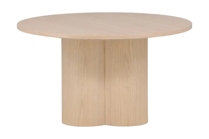 Olivia Soffbord 80 cm Runt - Vit - Möbler - Bord & matgrupper - Matbord & köksbord