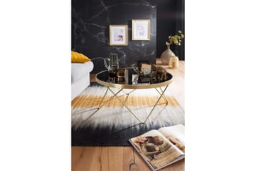Reineck Soffbord 82 cm Runt - Svart/Guld - Möbler - Bord & matgrupper - Soffbord