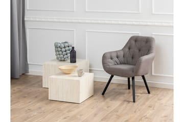 Samon Kvadratiskt Soffbord 58 cm i Sten - Beige - Möbler - Bord & matgrupper - Soffbord