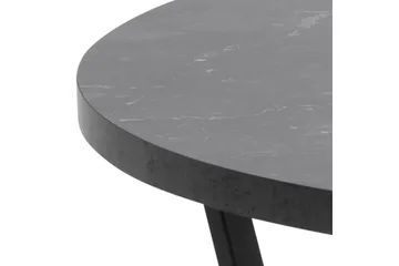 Sansi Soffbord 77 cm Rund - Svart - Möbler - Bord & matgrupper - Soffbord