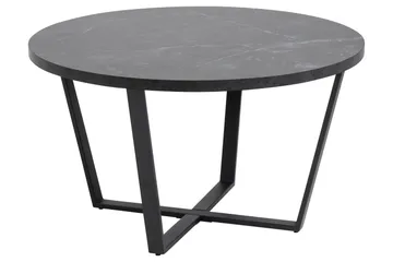 Sansi Soffbord 77 cm Rund - Svart - Möbler - Bord & matgrupper - Soffbord
