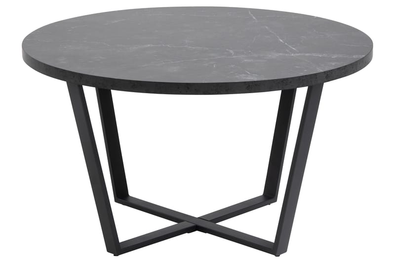Sansi Soffbord 77 cm Rund - Svart - Möbler - Bord & matgrupper - Soffbord
