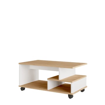 Solven Soffbord 90x42,5x51 cm - Ek och vitt - Möbler - Bord & matgrupper - Soffbord