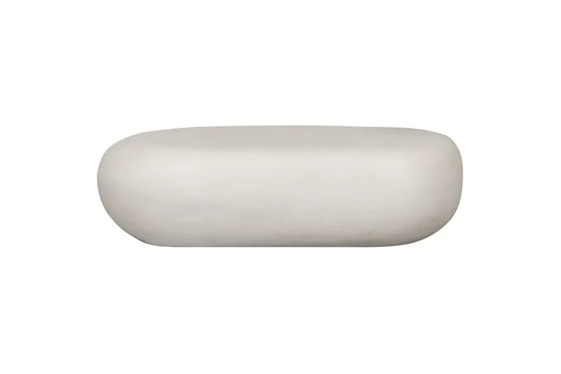 Soffbord Sten - Vit, 28x100x43 cm - Möbler - Bord & matgrupper - Soffbord