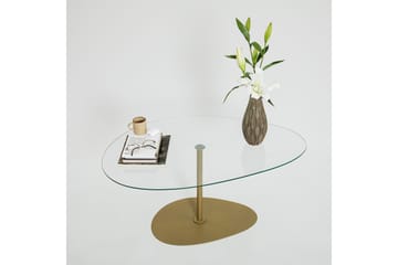 Svanabyn Soffbord 90 cm - Guld - Möbler - Bord & matgrupper - Soffbord