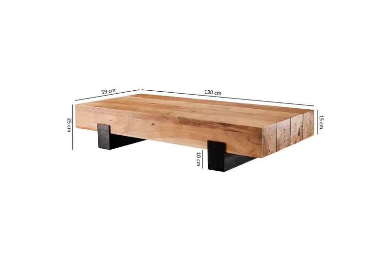 Taquanna Soffbord 130 cm Runt - Möbler - Bord & matgrupper - Soffbord
