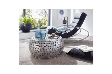 Soffbord Wohnling Rund metallplatta stil matt look modern - Möbler - Bord & matgrupper - Soffbord
