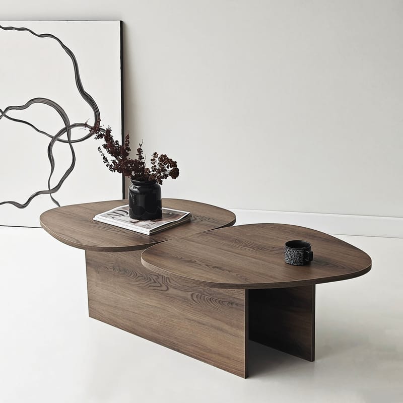 Sovranor Soffbord 125 cm - Valnöt - Möbler - Bord & matgrupper - Soffbord