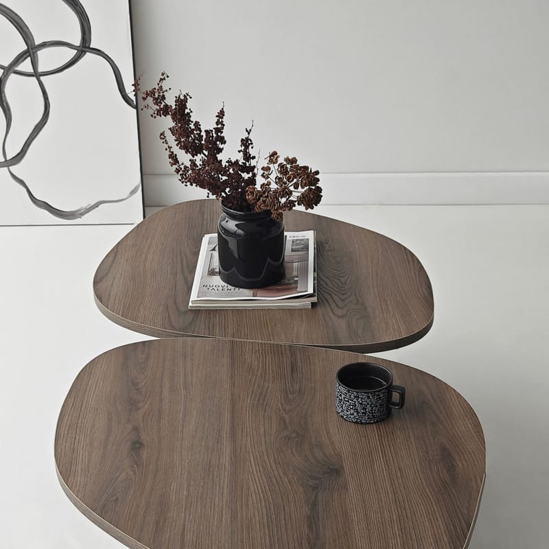 Sovranor Soffbord 125 cm - Valnöt - Möbler - Bord & matgrupper - Soffbord