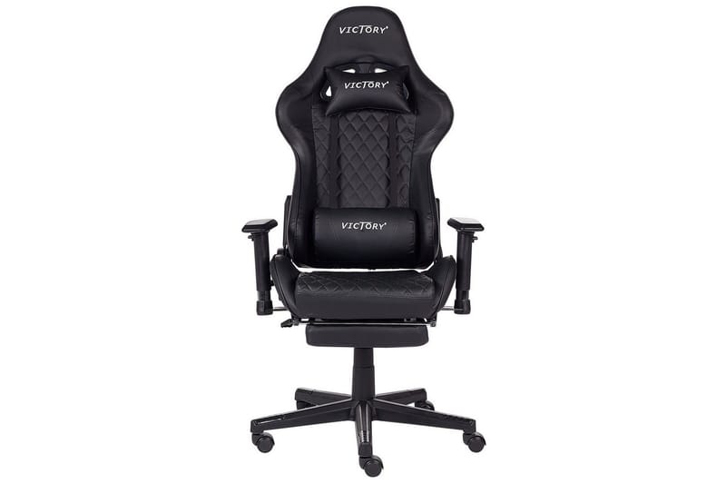 Gamingstol Victory Svart/Vit - Svart/Vit - Möbler - Stolar & fåtöljer - Gamingstol