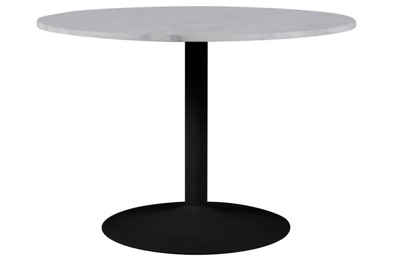 Stabby Runt Matbord 110 cm i Marmor - Vit - Möbler - Bord & matgrupper - Matbord & köksbord
