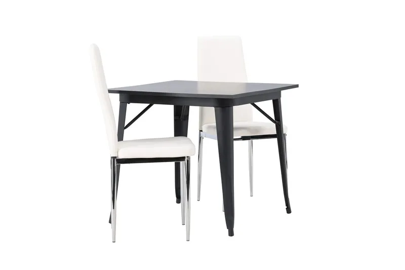 Tempe Matbord 80 cm med 2 Pastill Matstol - Möbler - Bord & matgrupper - Matgrupper