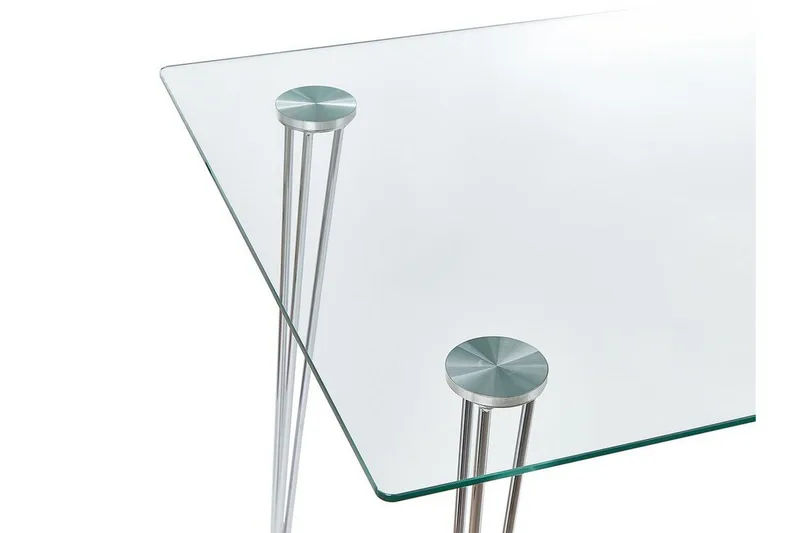 Tullne Matbord 70x120 cm - transparent/Silver - Möbler - Bord & matgrupper - Matbord & köksbord