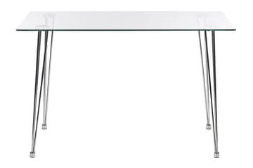 Tullne Matbord 70x120 cm - transparent/Silver - Möbler - Bord & matgrupper - Matbord & köksbord