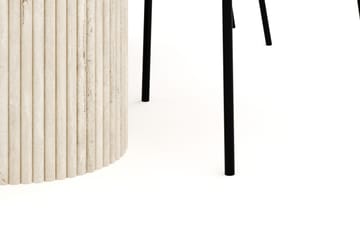 Uppveda Matgrupp 180 cm Oval med 4 Gemmiano Matstolar - Travetin - Möbler - Bord & matgrupper - Matgrupper