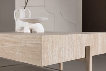 Vadholmen Soffbord 130x82 cm Rektangulär - Whitewash - Möbler - Bord & matgrupper - Soffbord