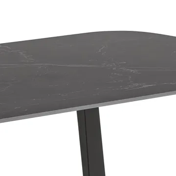 Valricus Matbord 180 cm Rektangulär - Svart - Möbler - Bord & matgrupper - Matbord & köksbord
