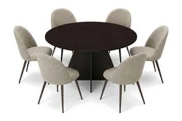 130 cm - Mörkbrun